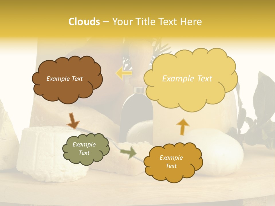 Grana Gorgonzola Pera PowerPoint Template