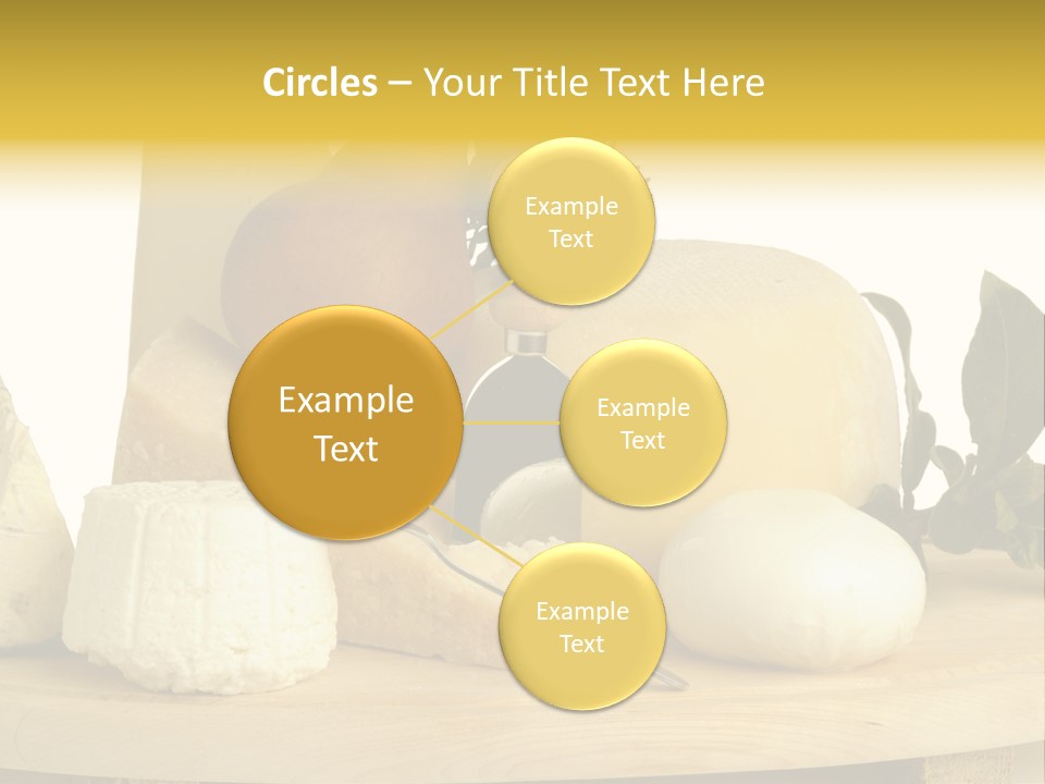 Grana Gorgonzola Pera PowerPoint Template