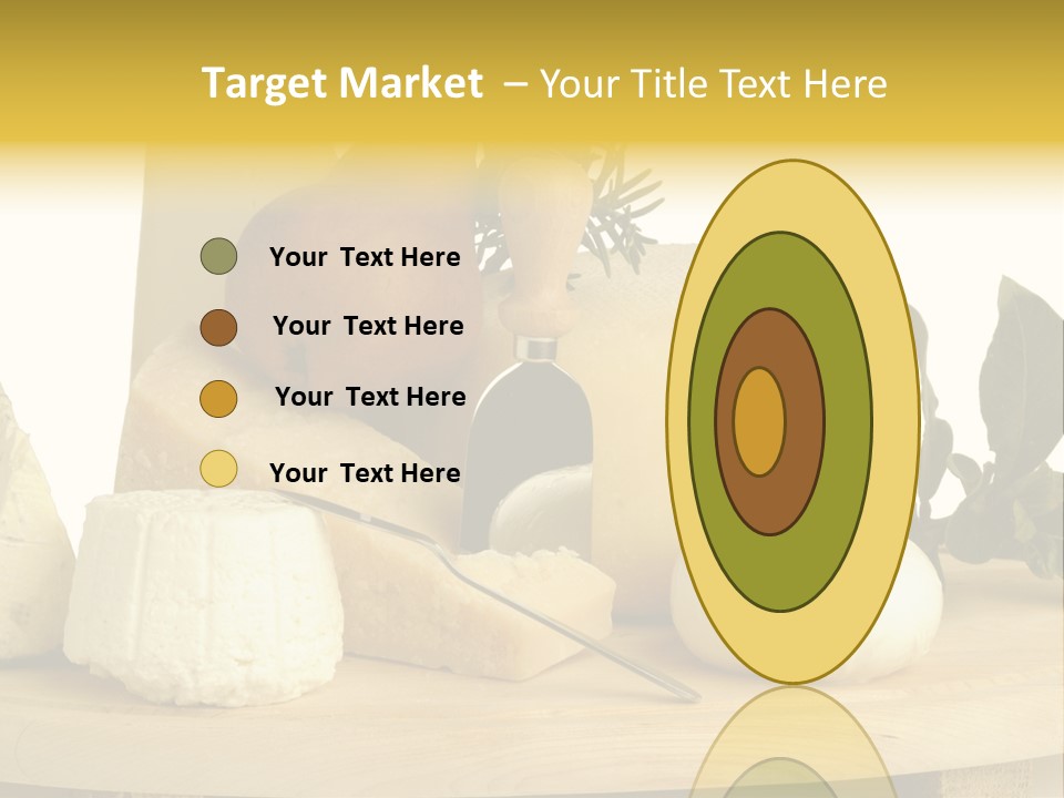 Grana Gorgonzola Pera PowerPoint Template