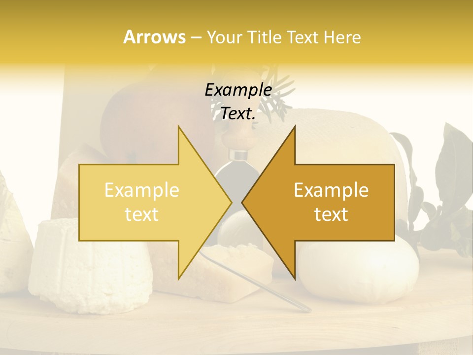 Grana Gorgonzola Pera PowerPoint Template