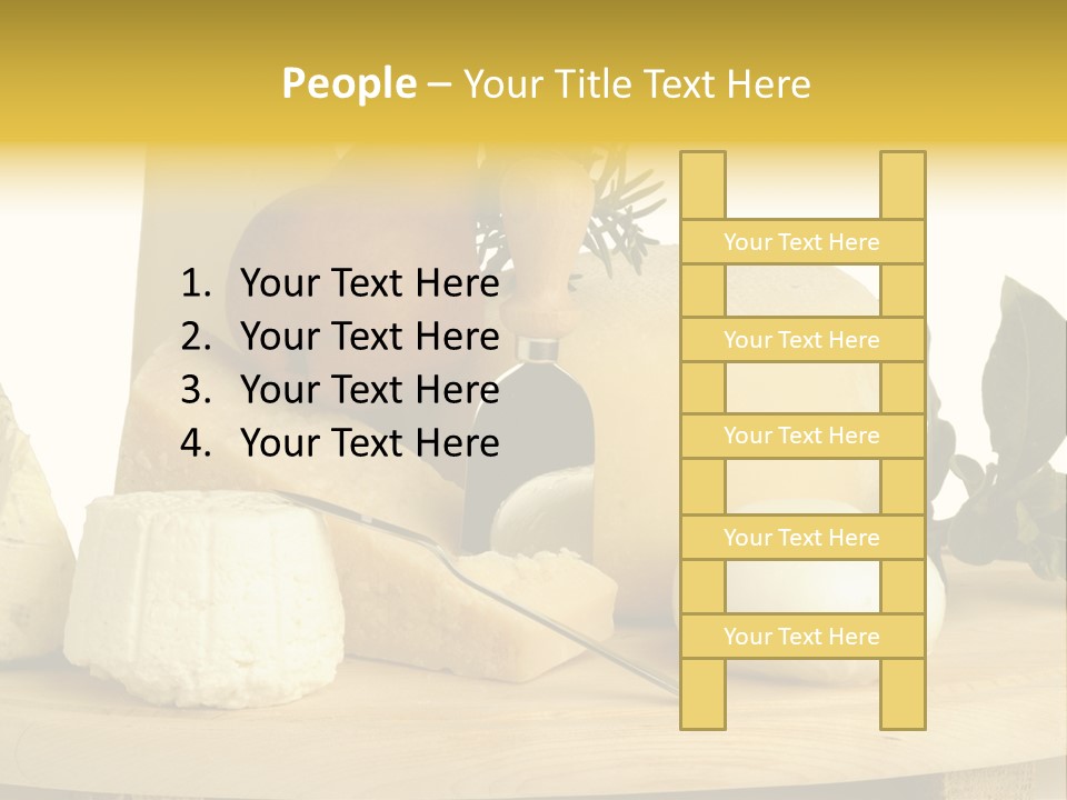 Grana Gorgonzola Pera PowerPoint Template