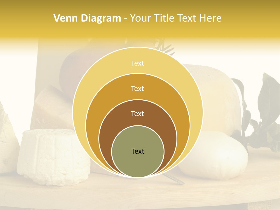 Grana Gorgonzola Pera PowerPoint Template