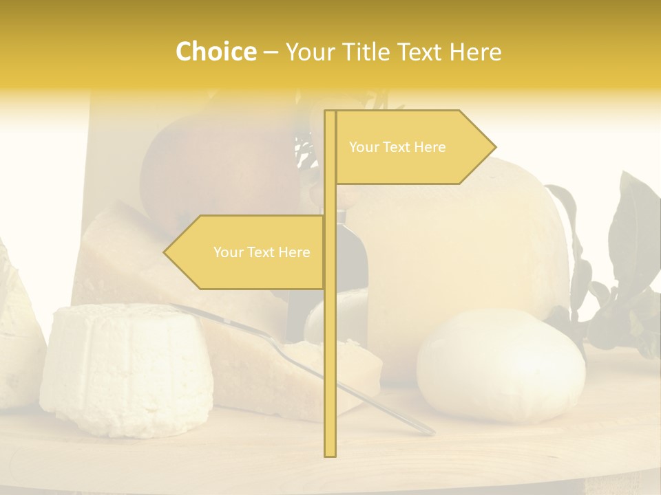 Grana Gorgonzola Pera PowerPoint Template