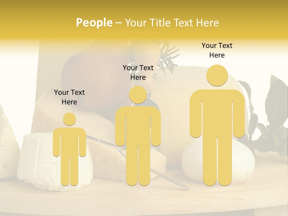 Grana Gorgonzola Pera PowerPoint Template