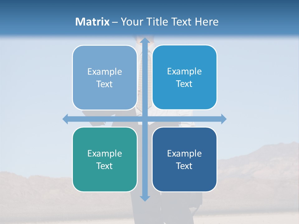 Corporate Suit Vision PowerPoint Template