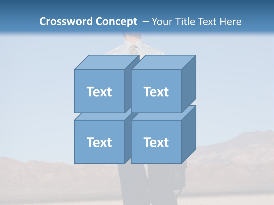 Corporate Suit Vision PowerPoint Template