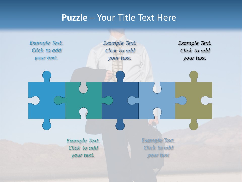 Corporate Suit Vision PowerPoint Template