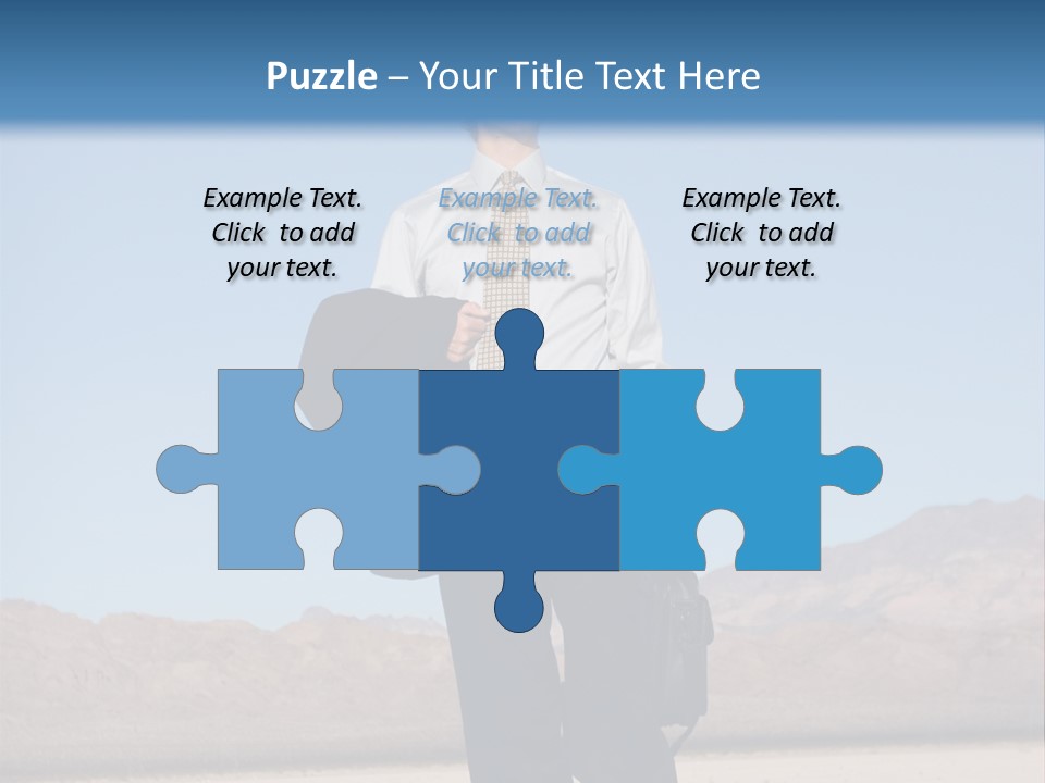 Corporate Suit Vision PowerPoint Template