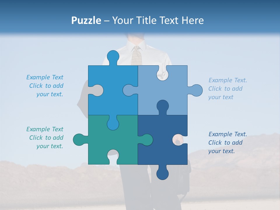 Corporate Suit Vision PowerPoint Template