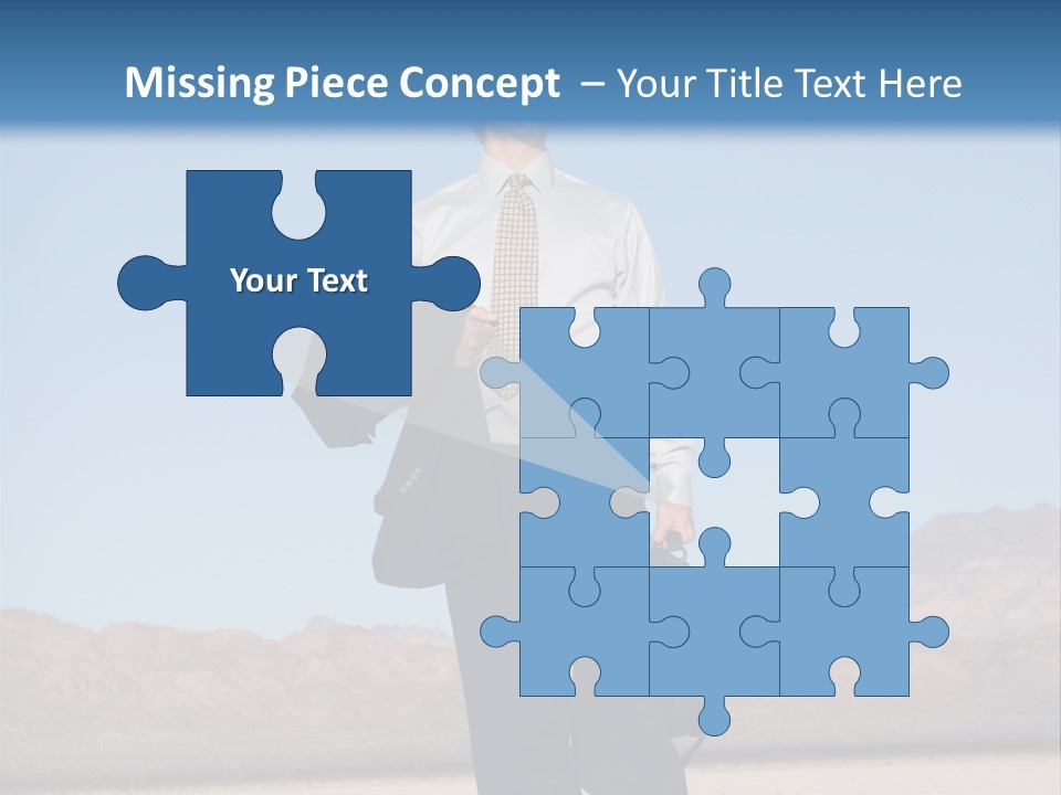 Corporate Suit Vision PowerPoint Template