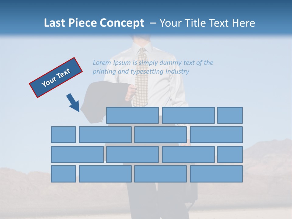 Corporate Suit Vision PowerPoint Template