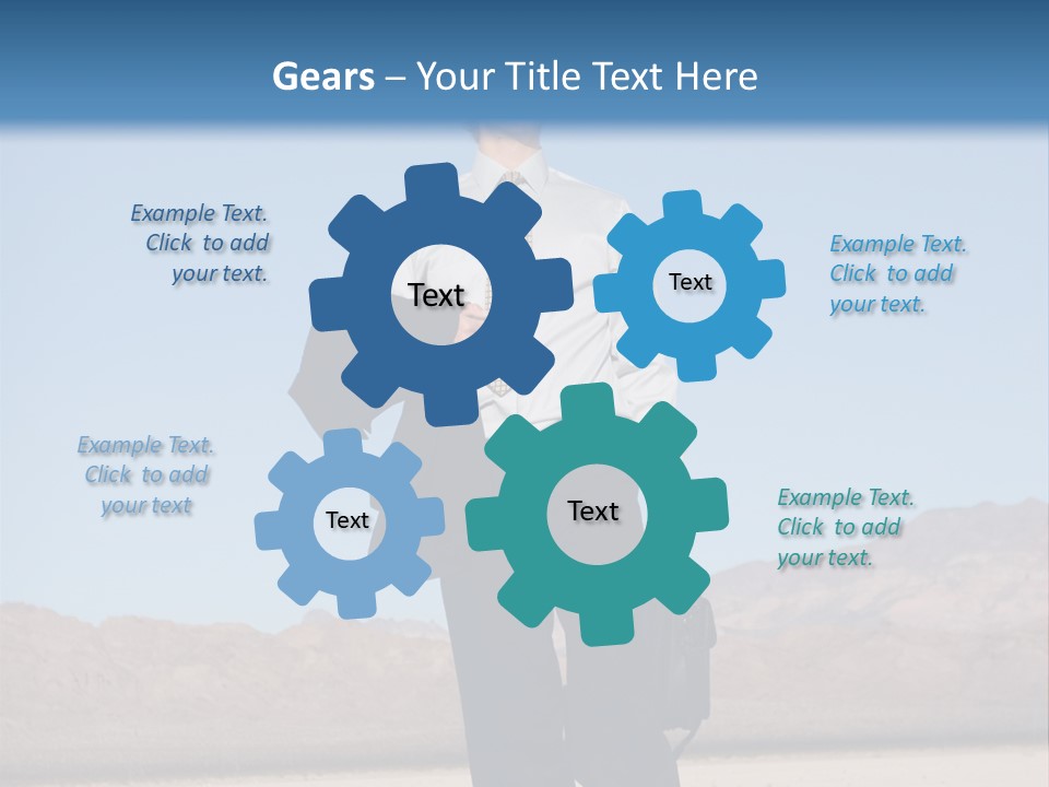Corporate Suit Vision PowerPoint Template