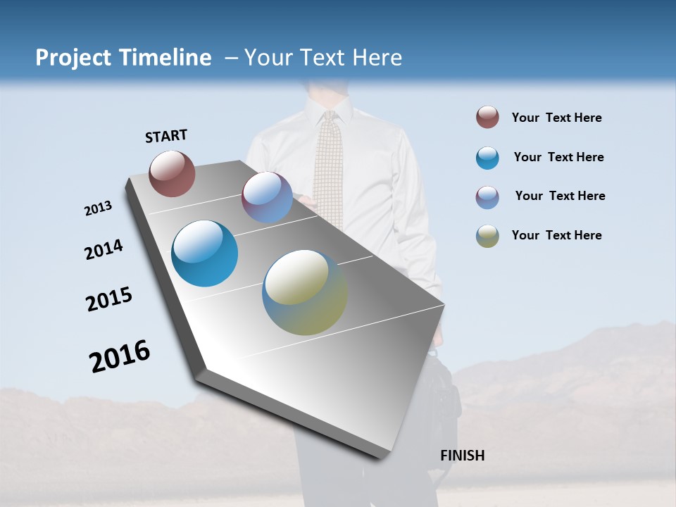 Corporate Suit Vision PowerPoint Template