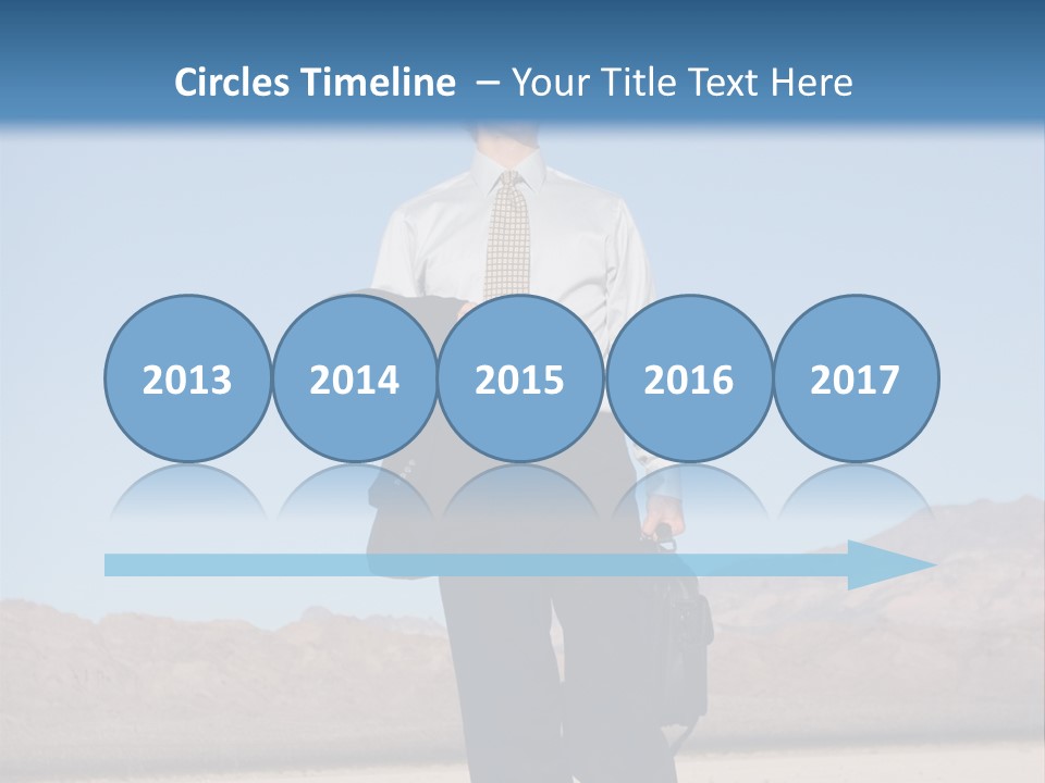 Corporate Suit Vision PowerPoint Template