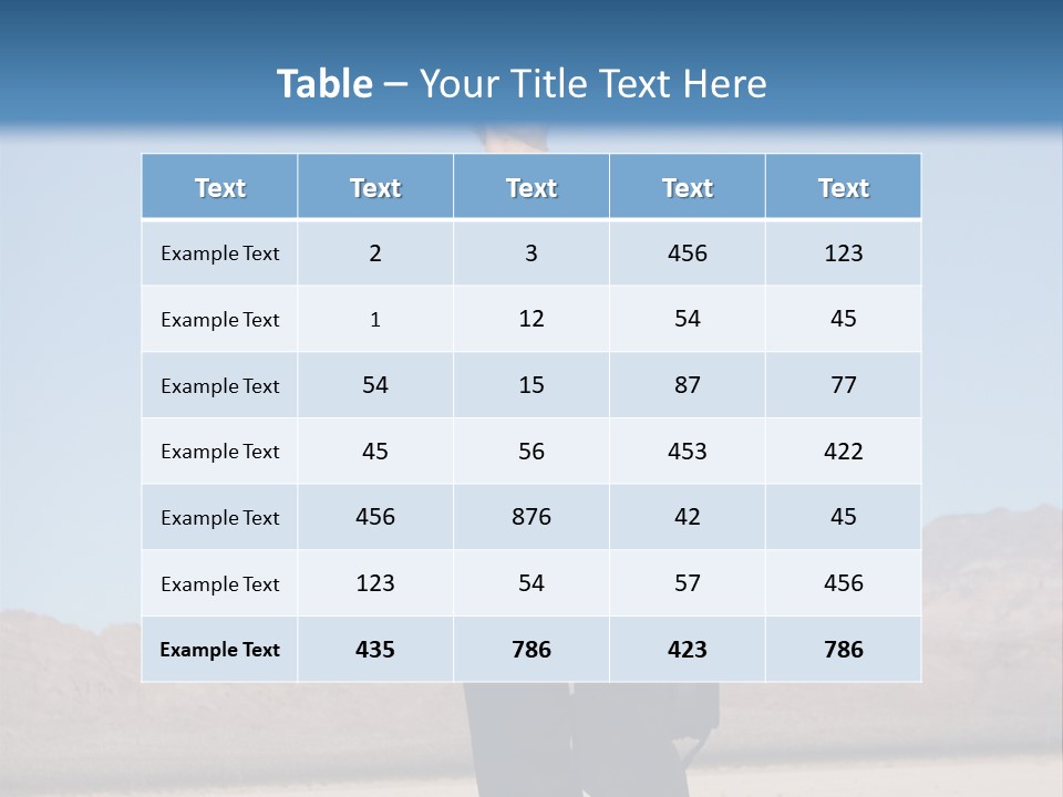 Corporate Suit Vision PowerPoint Template