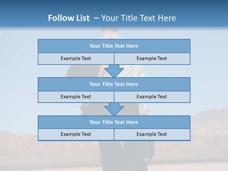 Corporate Suit Vision PowerPoint Template