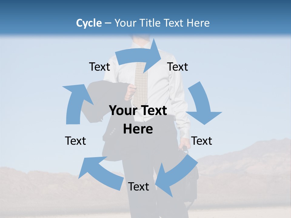 Corporate Suit Vision PowerPoint Template