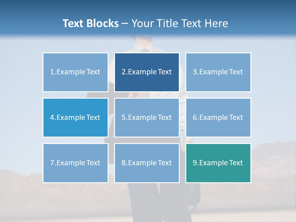 Corporate Suit Vision PowerPoint Template
