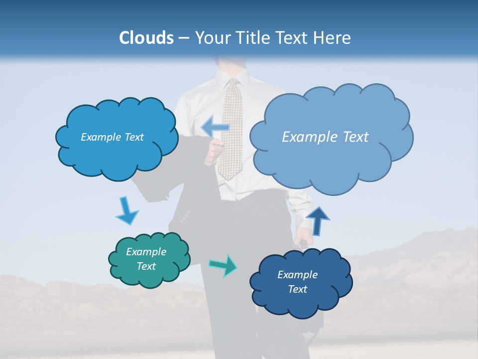 Corporate Suit Vision PowerPoint Template
