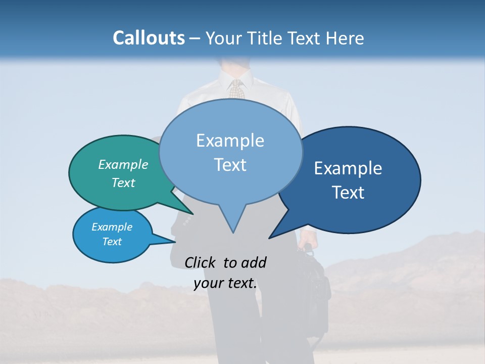 Corporate Suit Vision PowerPoint Template