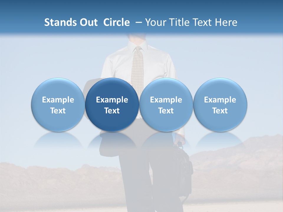 Corporate Suit Vision PowerPoint Template