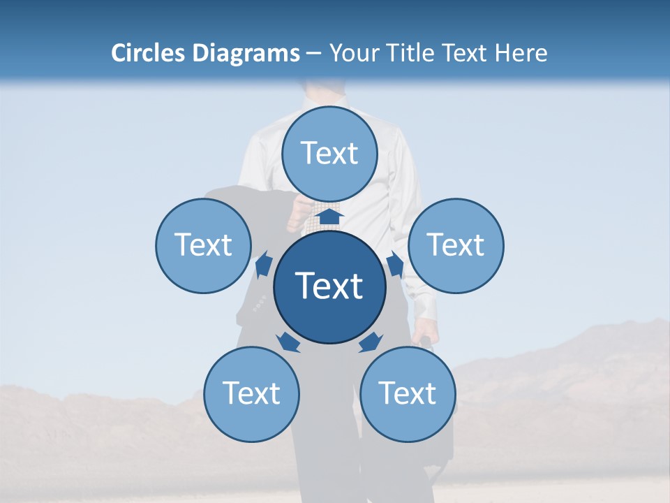 Corporate Suit Vision PowerPoint Template