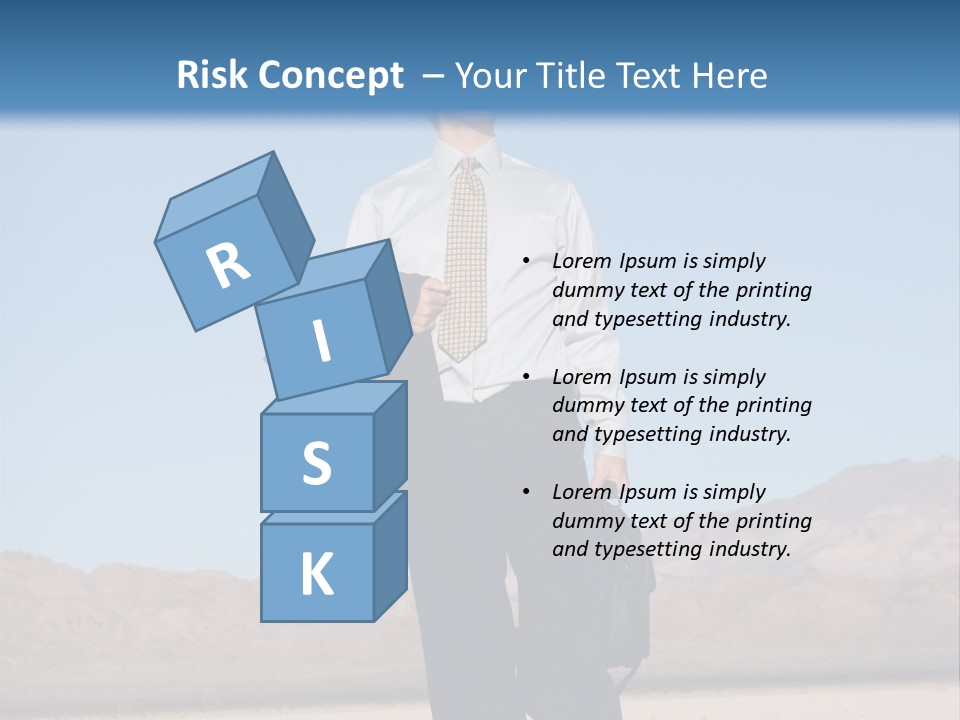 Corporate Suit Vision PowerPoint Template