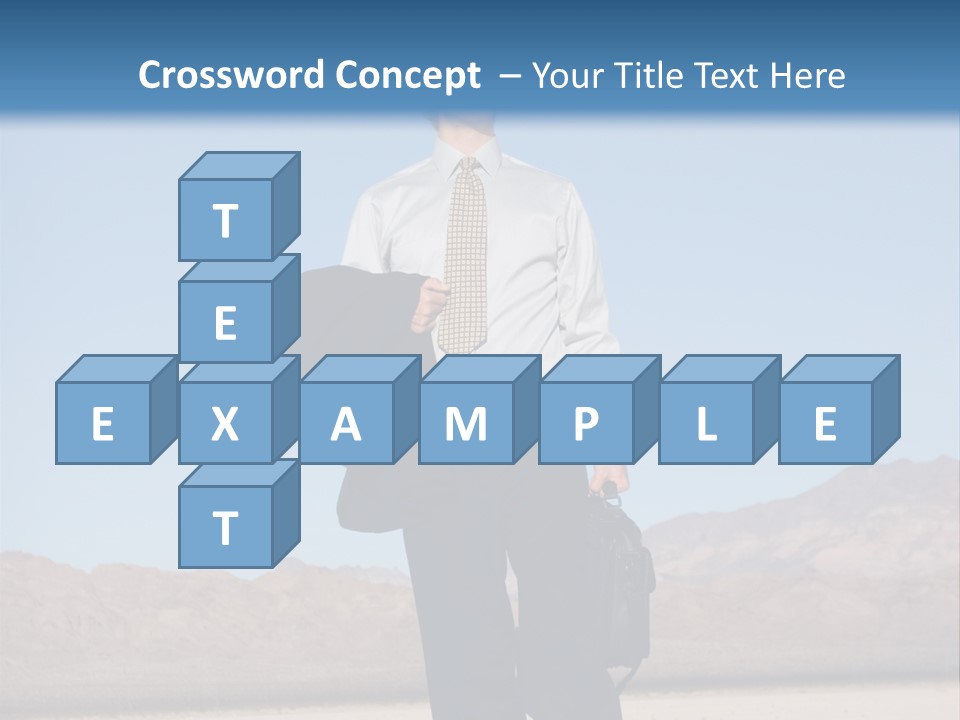 Corporate Suit Vision PowerPoint Template