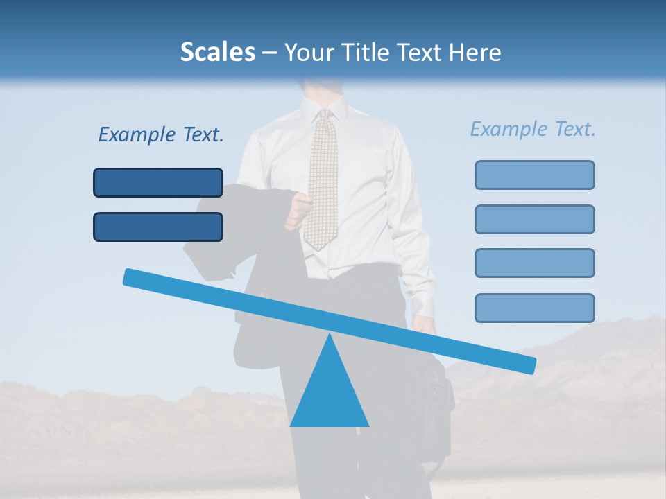 Corporate Suit Vision PowerPoint Template