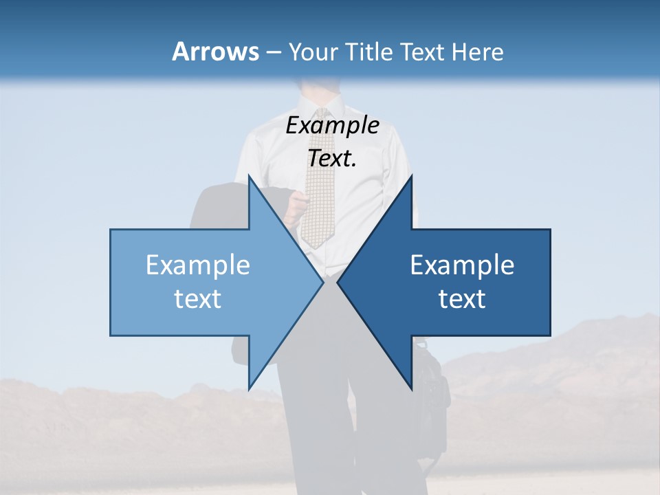 Corporate Suit Vision PowerPoint Template