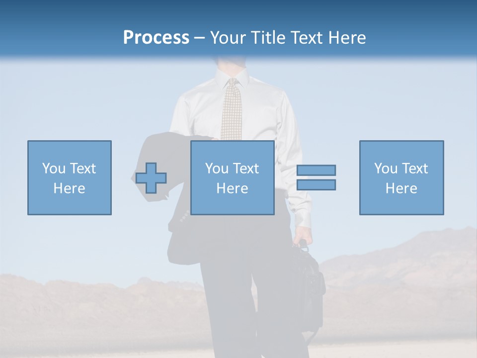 Corporate Suit Vision PowerPoint Template