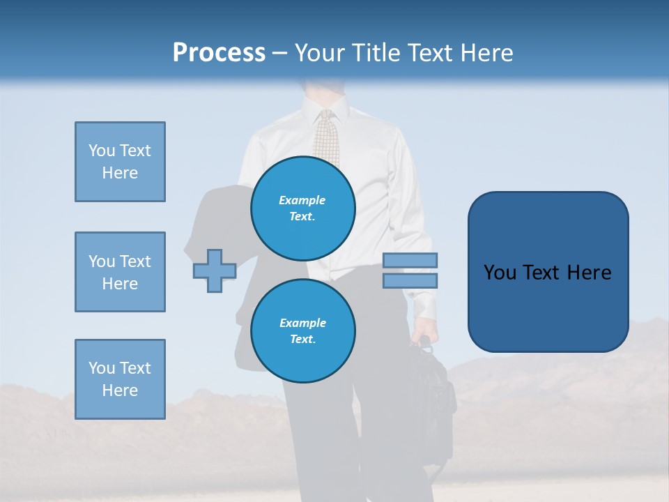 Corporate Suit Vision PowerPoint Template
