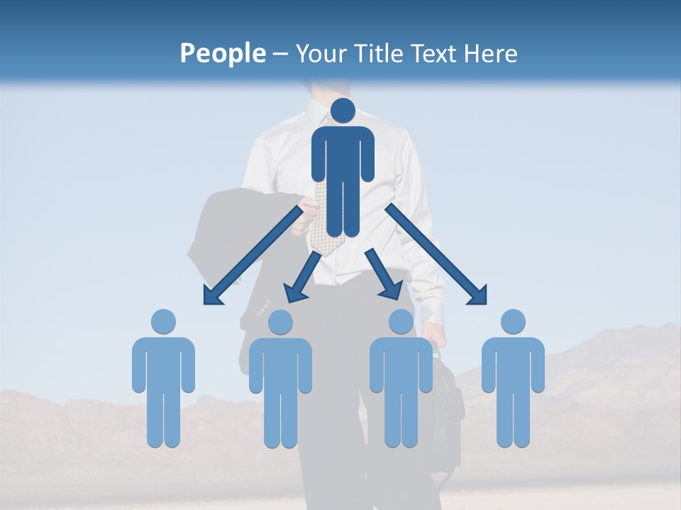 Corporate Suit Vision PowerPoint Template