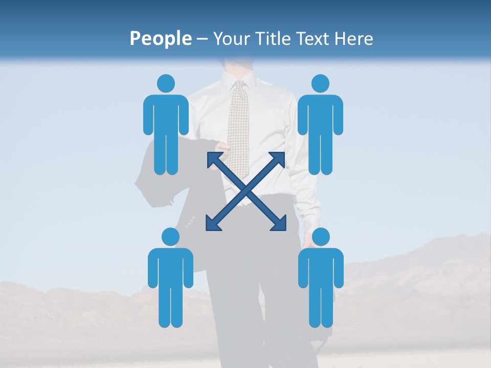 Corporate Suit Vision PowerPoint Template