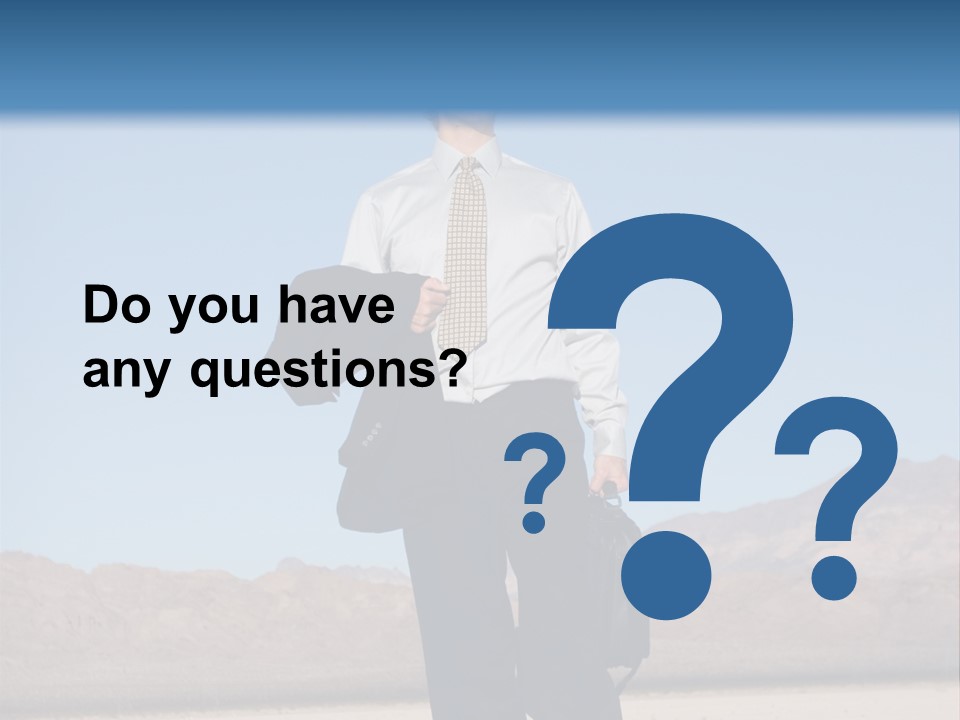 Corporate Suit Vision PowerPoint Template