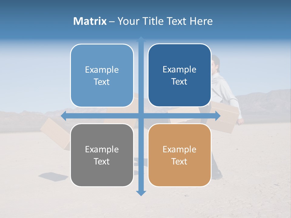 Blue Sky Professional Anger PowerPoint Template