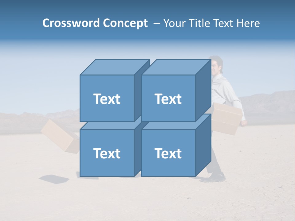 Blue Sky Professional Anger PowerPoint Template