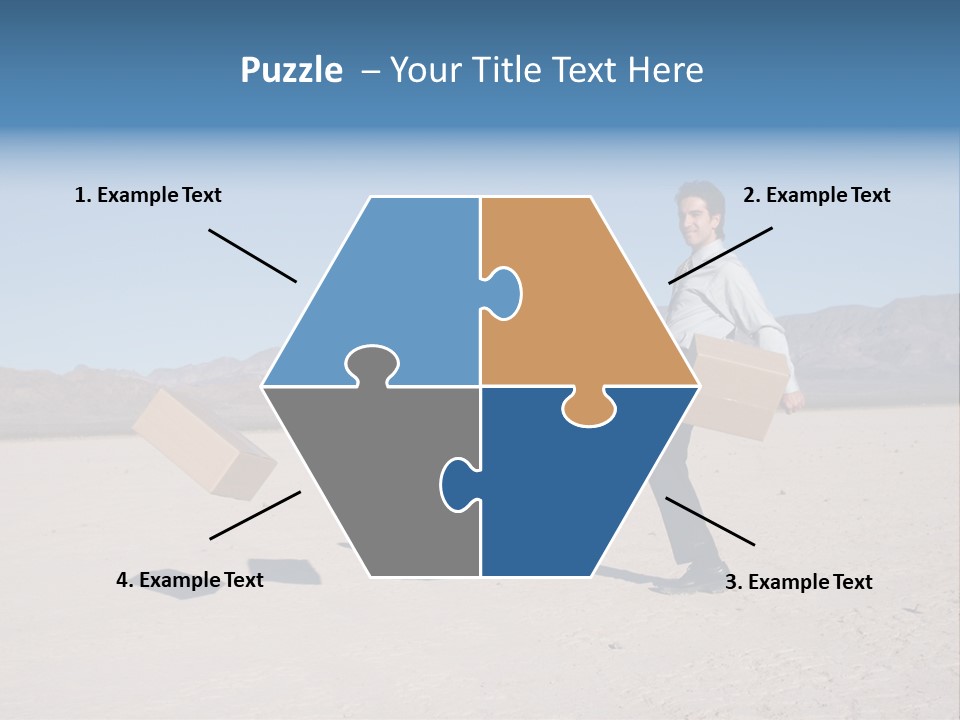 Blue Sky Professional Anger PowerPoint Template