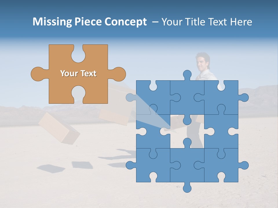 Blue Sky Professional Anger PowerPoint Template