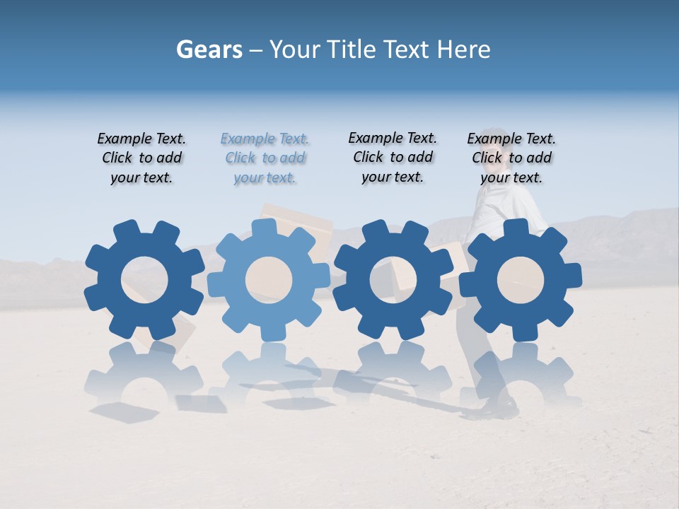 Blue Sky Professional Anger PowerPoint Template