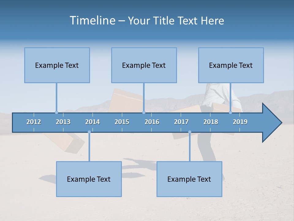 Blue Sky Professional Anger PowerPoint Template