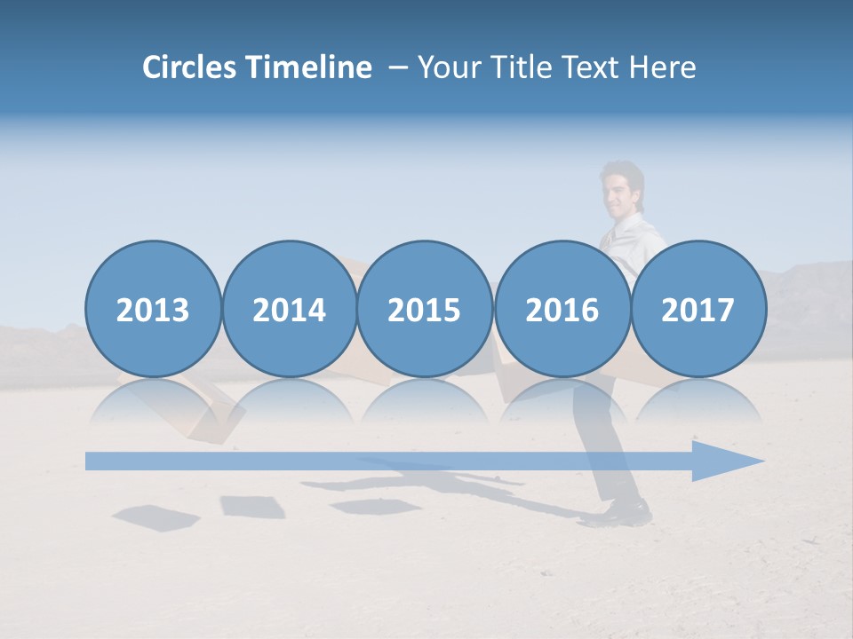 Blue Sky Professional Anger PowerPoint Template