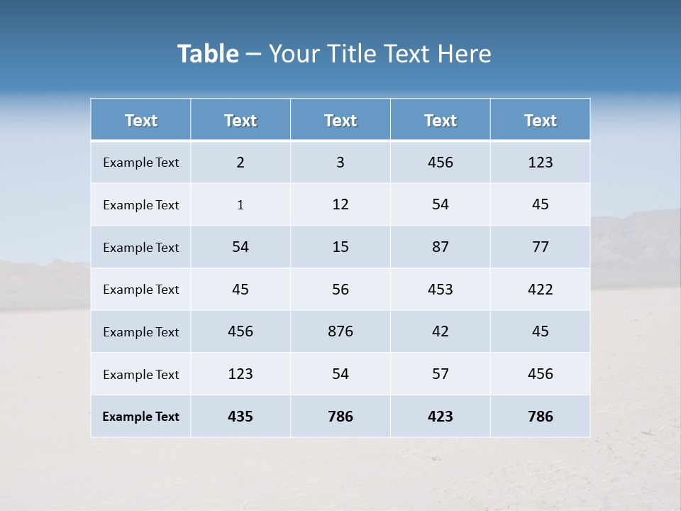 Blue Sky Professional Anger PowerPoint Template