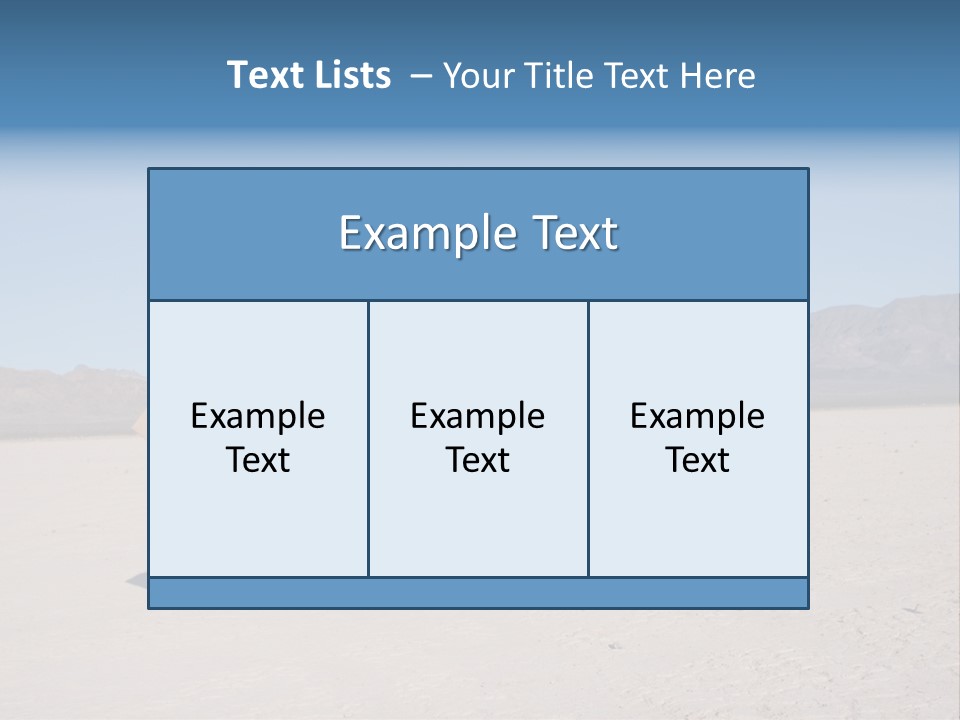 Blue Sky Professional Anger PowerPoint Template
