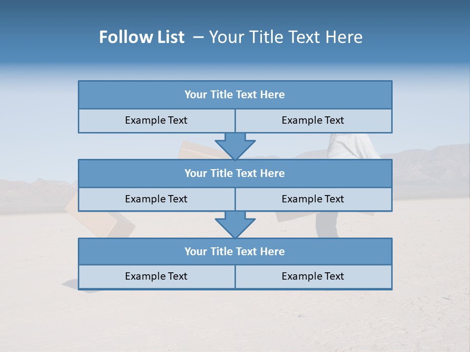 Blue Sky Professional Anger PowerPoint Template