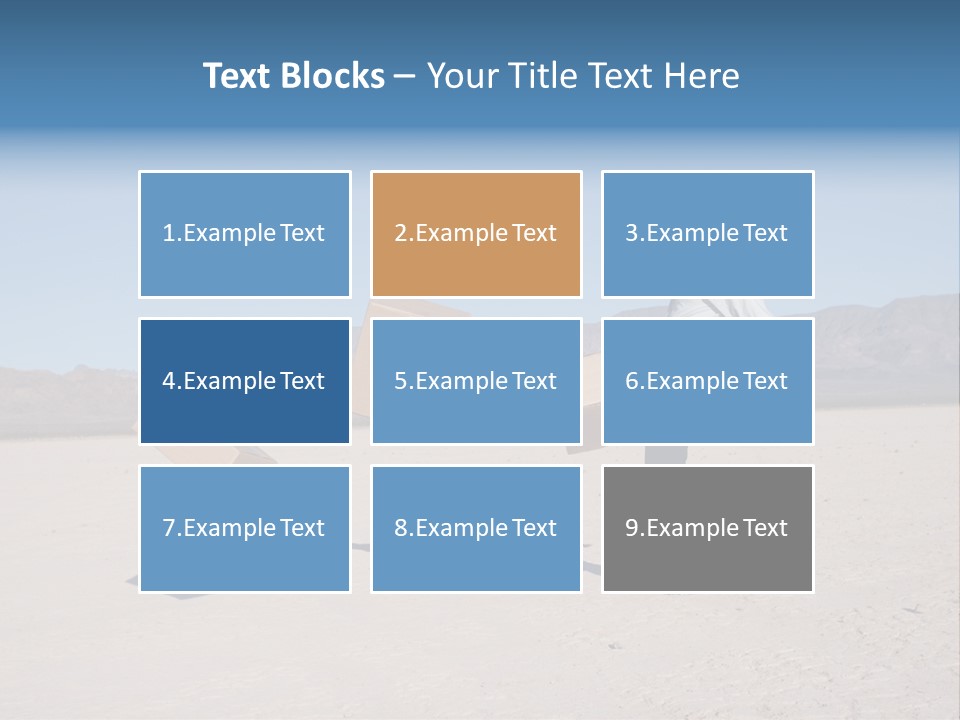 Blue Sky Professional Anger PowerPoint Template