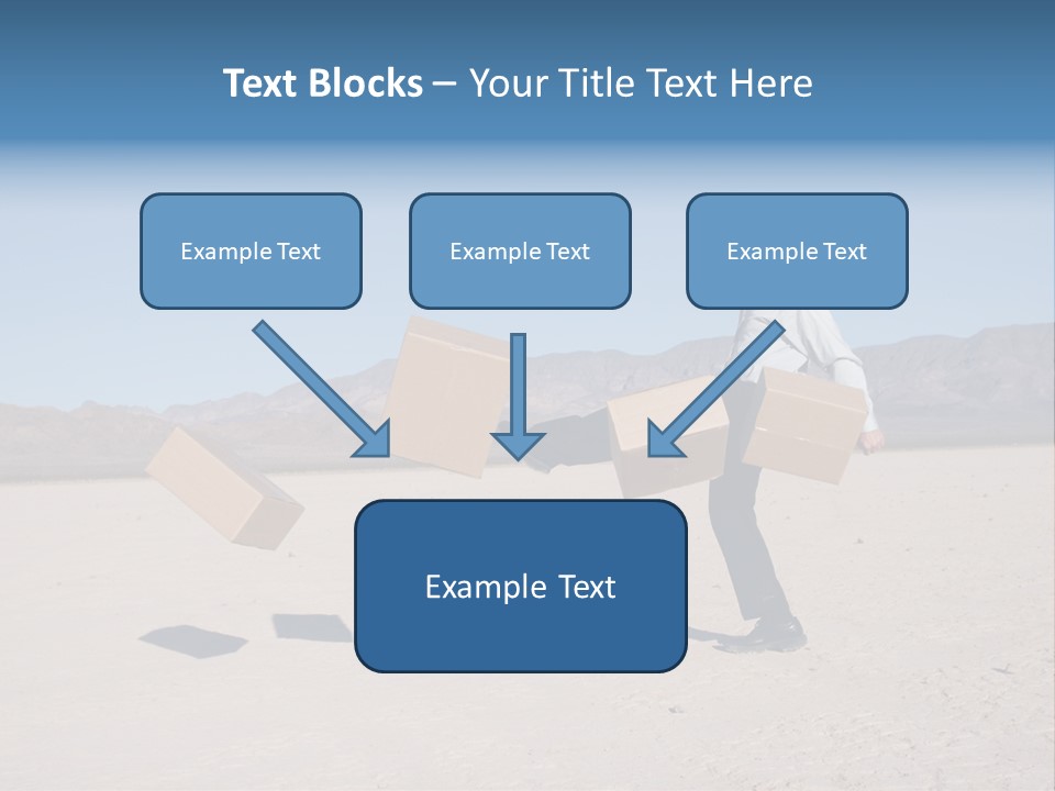 Blue Sky Professional Anger PowerPoint Template