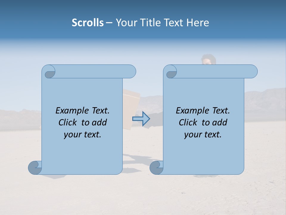 Blue Sky Professional Anger PowerPoint Template