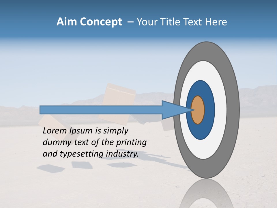 Blue Sky Professional Anger PowerPoint Template