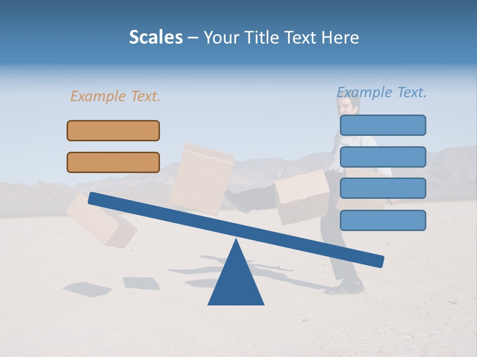 Blue Sky Professional Anger PowerPoint Template